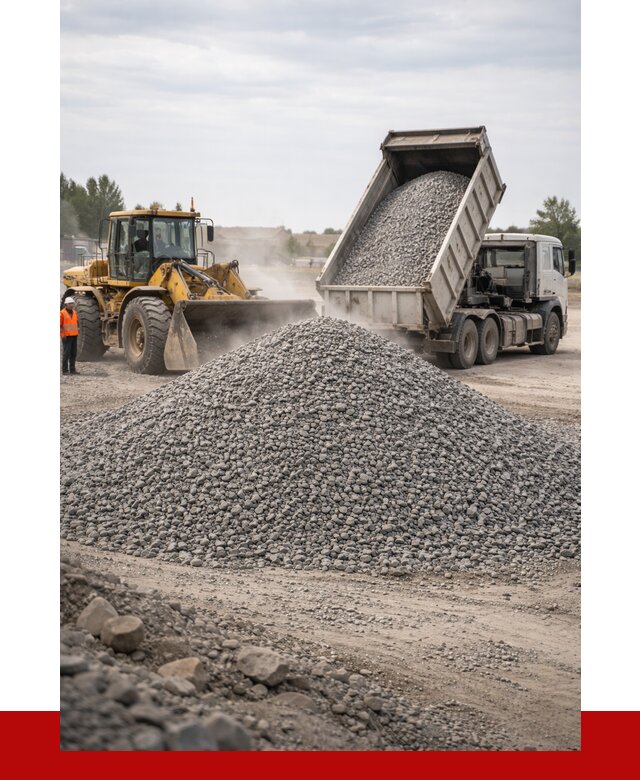 Купить щебень с доставкой в Нижнекамске от 2535 руб. | ПРОНЕРУДНжм