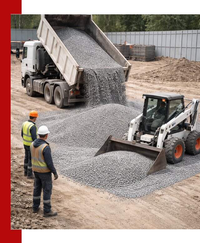 Доставка и продажа гранитного щебня фракции 0-5 в Нижнекамске