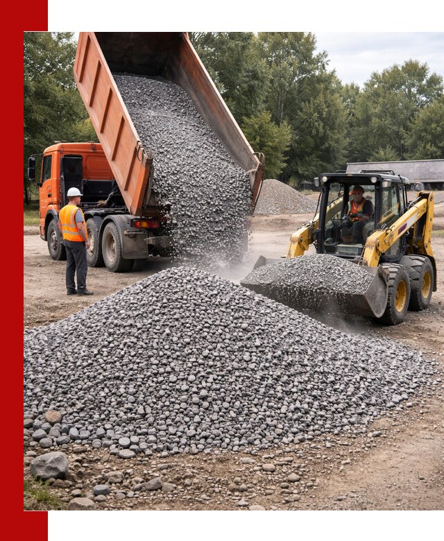 Купить гранитный щебень фракции 5–10 в Нижнекамске с доставкой