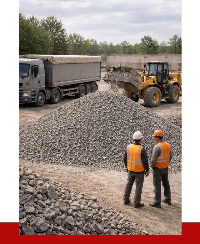 Гранитный щебень фракция 5-20 в Нижнекамске от 4258 руб | ПРОНЕРУДНжм