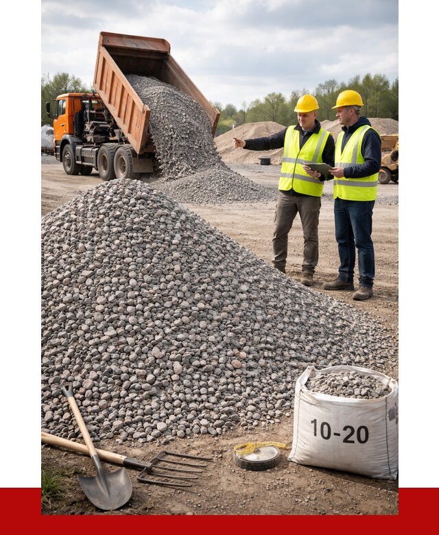 Гранитный щебень фракция 10-20 в Нижнекамске от 4258 руб.|ПРОНЕРУДНжм