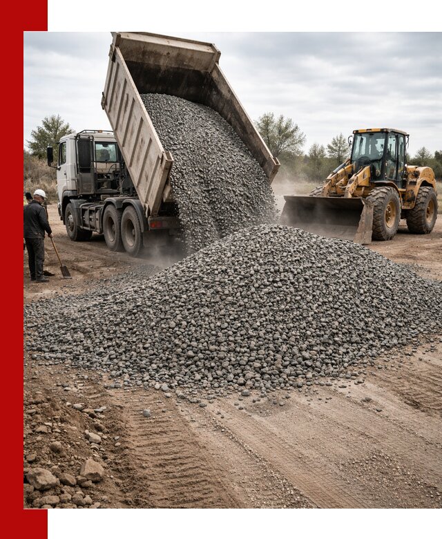 Гранитный щебень фракция 10-20 с доставкой в Нижнекамске