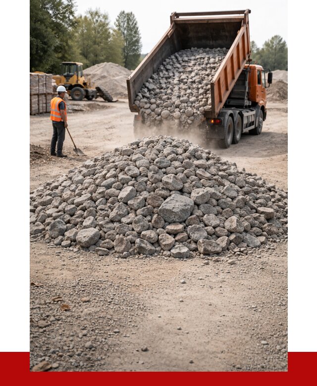 Гранитный щебень фракция 70-150 в Нижнекамске от 1673 | ПРОНЕРУДНжм