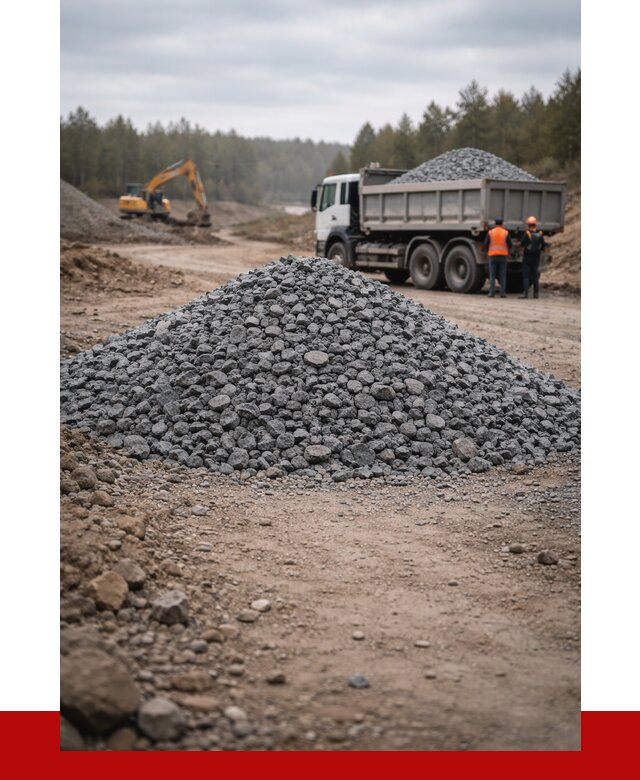 Щебень габбро диабаз фракция 40-70 в Нижнекамске от 2231 р-ПРОНЕРУДНжм