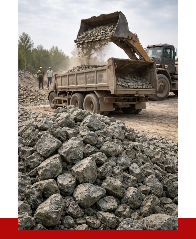 Щебень габбро диабаз фракция 70-150 в Нижнекамске от 2839 р.|ПРОНЕРУДНжм