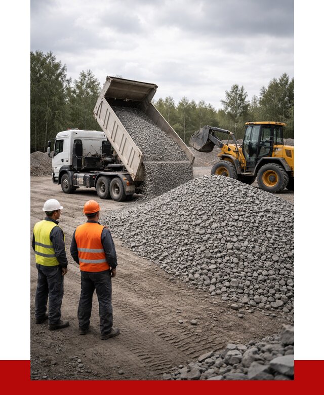 Гравийный щебень фракция 40-70 в Нижнекамске от 9632р | ПРОНЕРУДНжм