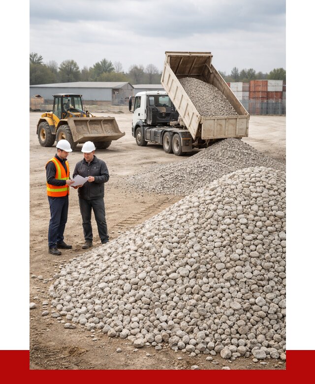 Известняковый щебень в Нижнекамске от 1419 р. доставка | ПРОНЕРУДНжм