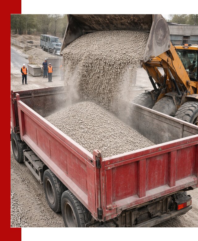 Купить известняковый щебень фракции 0-5 с доставкой в Нижнекамске