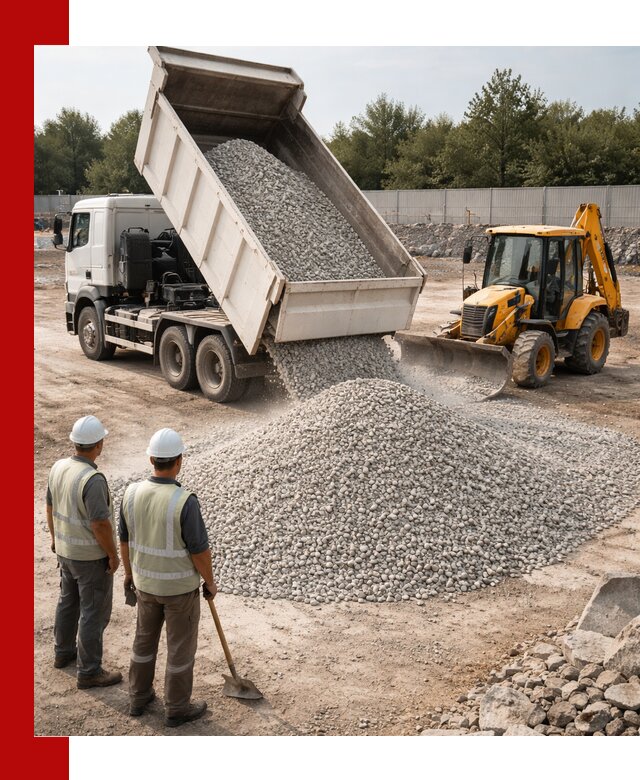 Купить известняковый щебень фракции 5–10 мм с доставкой в Нижнекамске