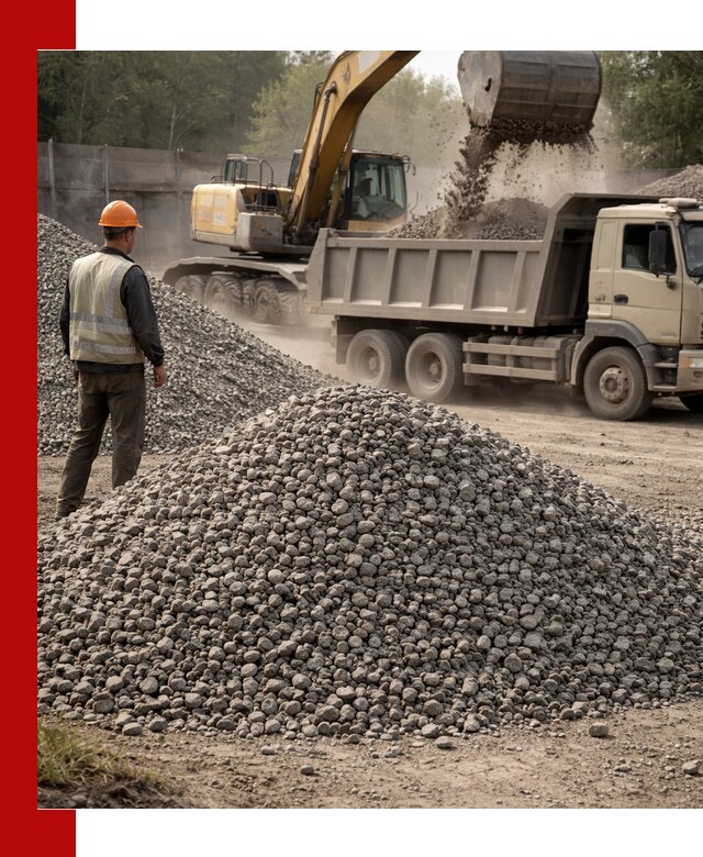 Шлаковый щебень фракция 5-20 с доставкой в Нижнекамске