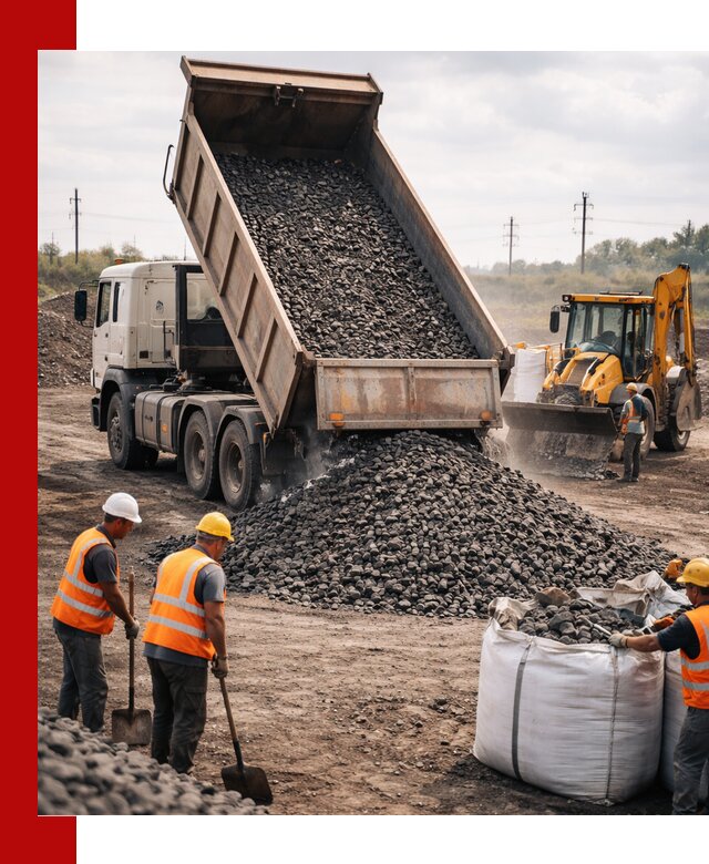 Шлаковый щебень фракция 40-70 с доставкой в Нижнекамске