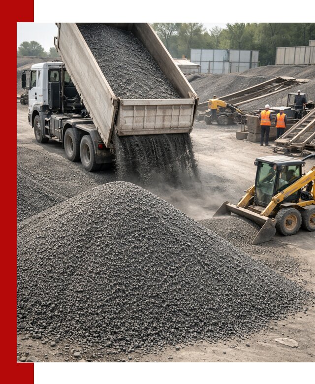 Вторичный щебень фракция 0–5 с доставкой в Нижнекамске
