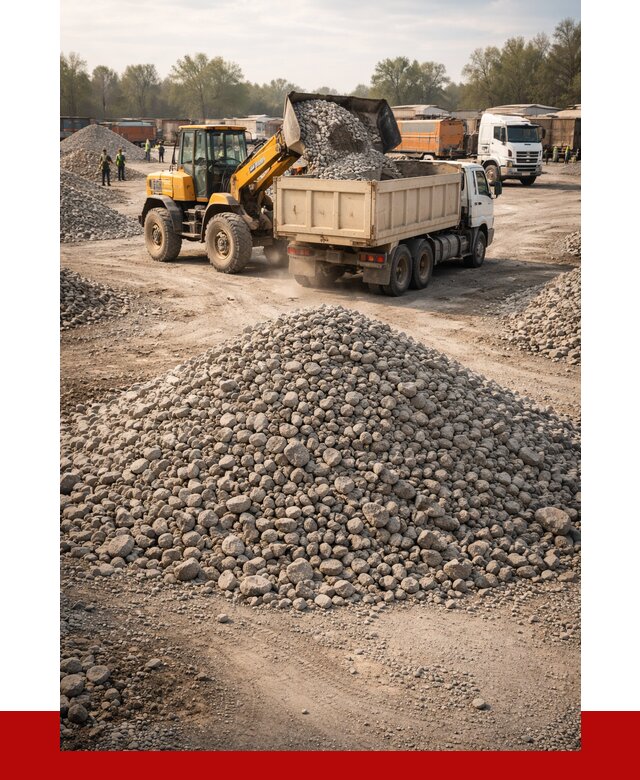 Вторичный щебень фракция 40-70 в Нижнекамске от 1764 р, ПРОНЕРУДНжм