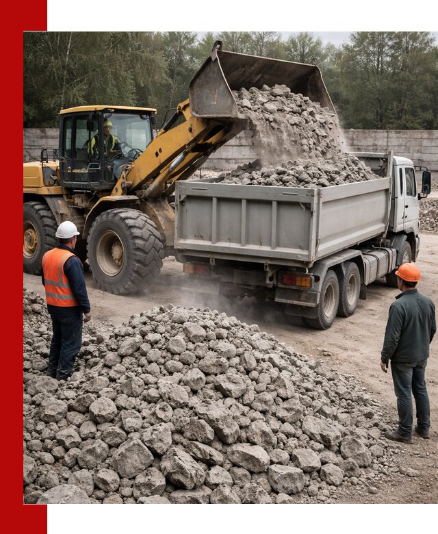 Вторичный щебень фракция 70–150 в Нижнекамске с доставкой