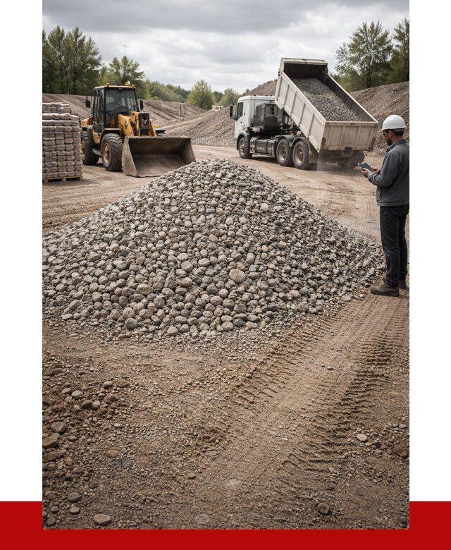 Купить бетонный щебень в Нижнекамске, от 3244 р. ПРОНЕРУДНжм