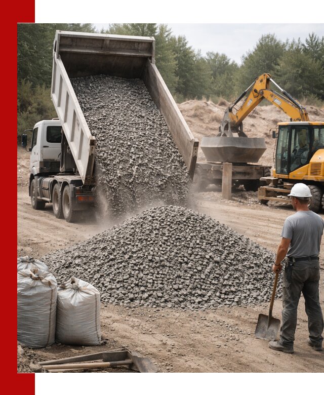 Доставка и продажа бетонного щебня в Нижнекамске