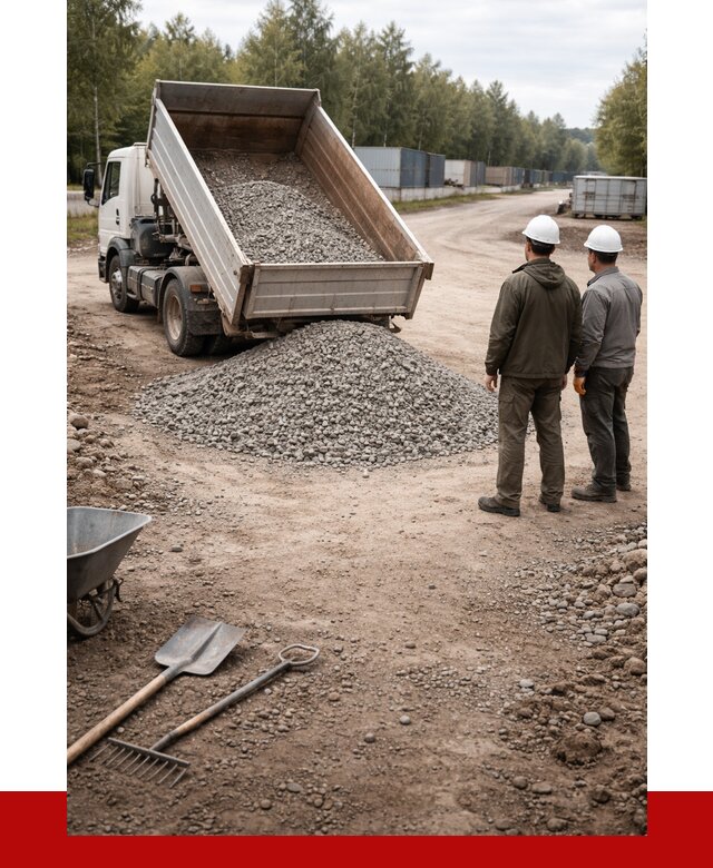 Бетонный щебень фракция 5-20 в Нижнекамске от 3244 р., ПРОНЕРУДНжм