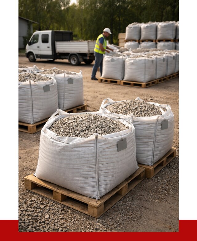 Щебень в мешках с доставкой в Нижнекамске от 4258 р. | ПРОНЕРУДНжм