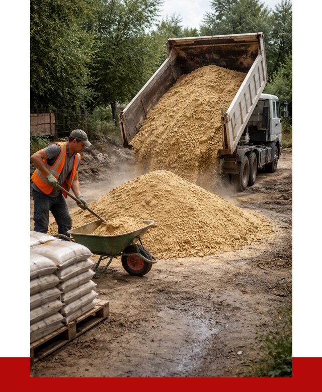 Купить песок с доставкой в Нижнекамске от 1825 р. | ПРОНЕРУДНжм