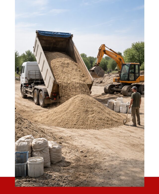 Купить речной песок в Нижнекамске от 1217 р. за куб | ПРОНЕРУДНжм