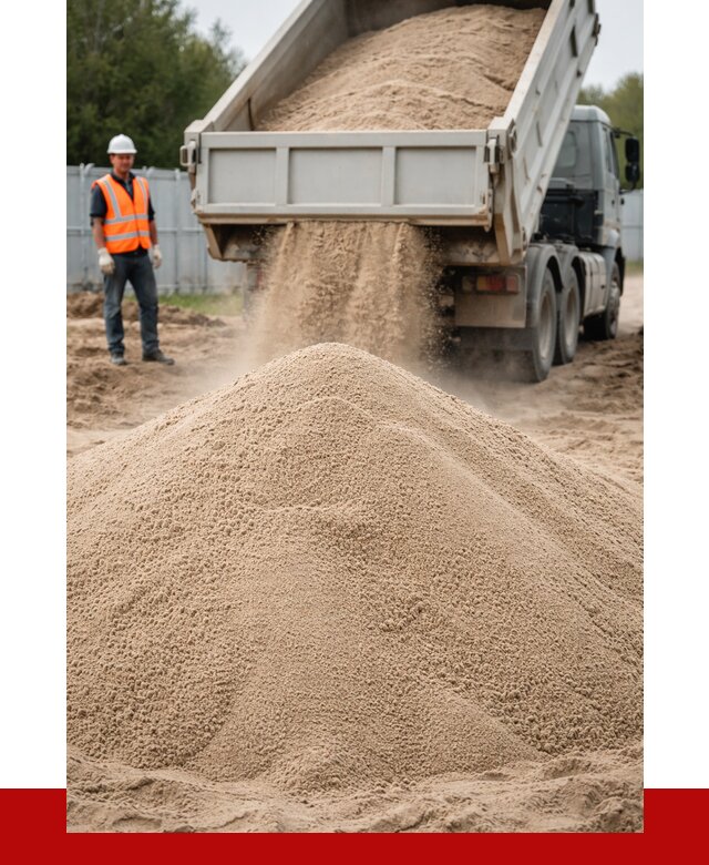 Купить сеяный песок с доставкой в Нижнекамске от 2231 р ПРОНЕРУДНжм