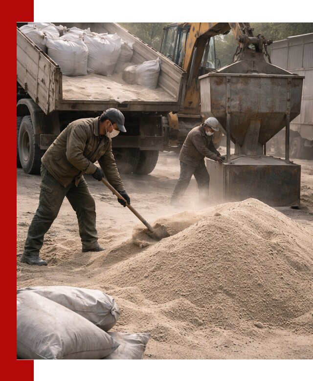 Кварцевый песок для пескоструя в Нижнекамске — доставка и качество