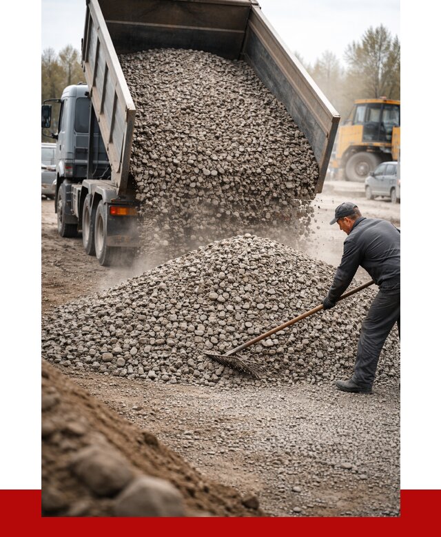 Гравий фракция 20-40 в Нижнекамске от 2535 р. доставка | ПРОНЕРУДНжм