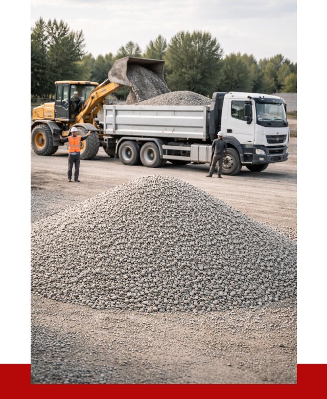 Купить мытый гравий в Нижнекамске от 3549 р, доставка ПРОНЕРУДНжм