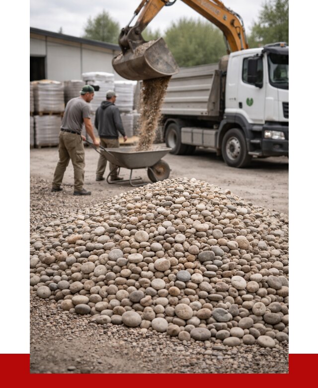 Галька декоративная в Нижнекамске от 3244 р. за куб | ПРОНЕРУДНжм