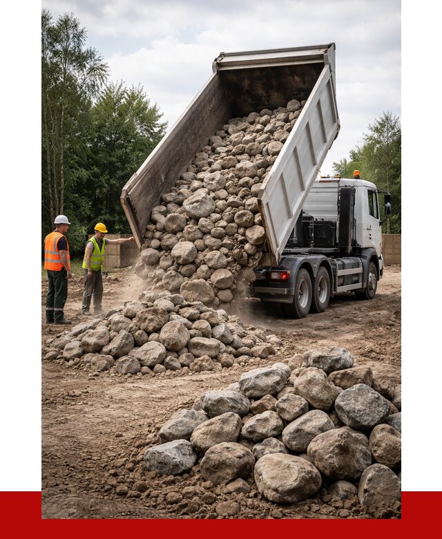Купить булыжник в Нижнекамске с доставкой от 4563 р. за куб | ПРОНЕРУДНжм