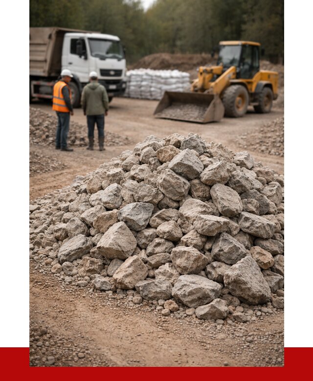 Купить бутовый камень с доставкой в Нижнекамске от 2332 р. | ПРОНЕРУДНжм