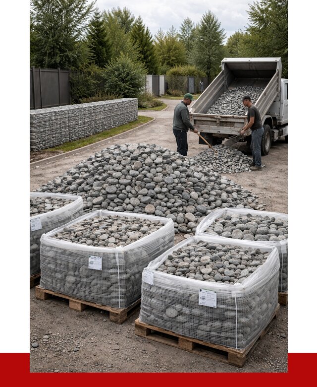 Камень для габионов в Нижнекамске от 4258 р. за куб | ПРОНЕРУДНжм