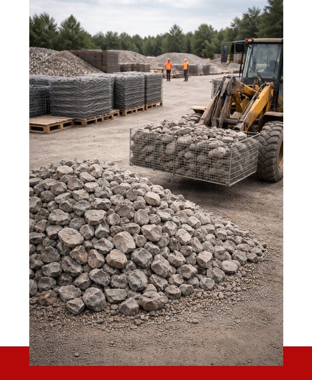 Камень для габионов фракция 70-150 в Нижнекамске от 4258 р. | ПРОНЕРУДНжм