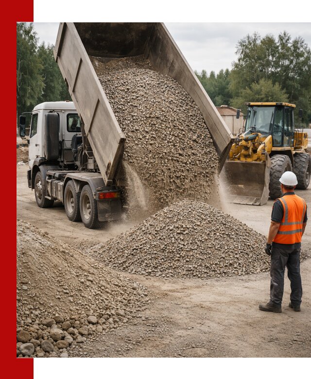 Доставка щпс в Нижнекамске — щебеночно-песчаная смесь под заборы и дорожки