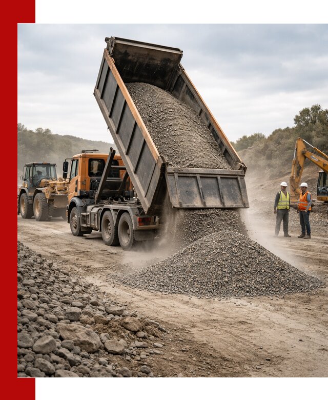 Щебёночно-песчаная смесь ЩПС С1 с доставкой в Нижнекамске