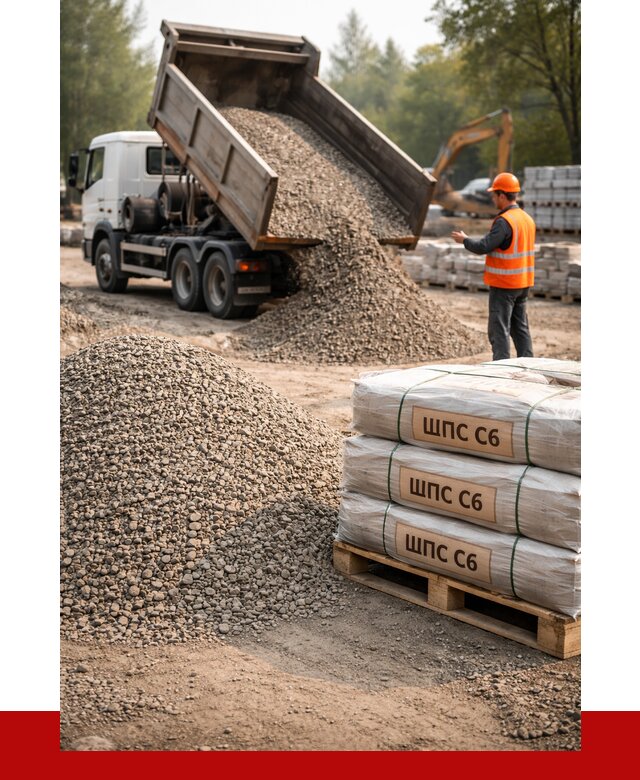 ЩПС С6 в Нижнекамске с доставкой от 2231 р. за куб | ПРОНЕРУДНжм