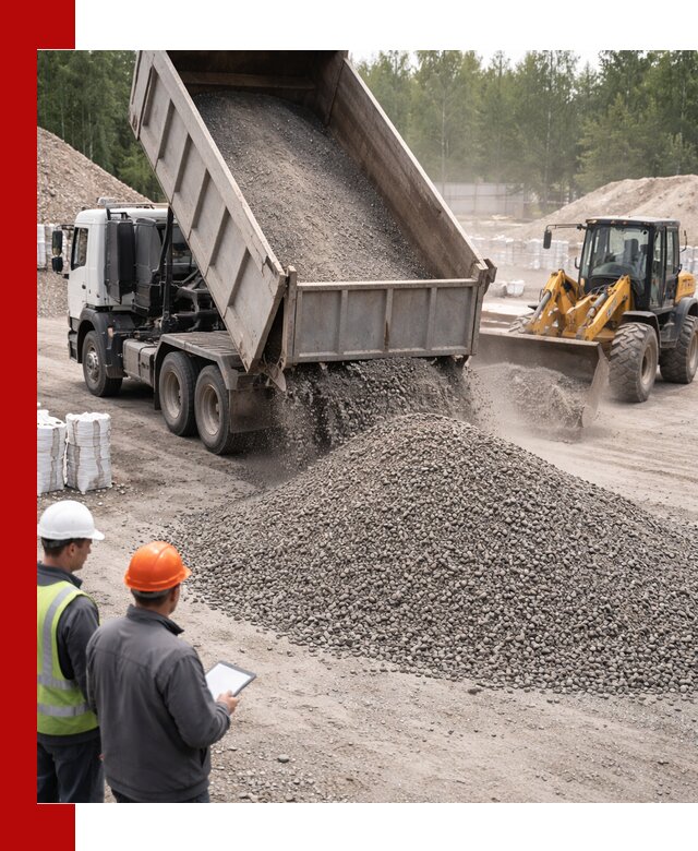 Доставка и продажа гранитного отсева 0-10 в Нижнекамске