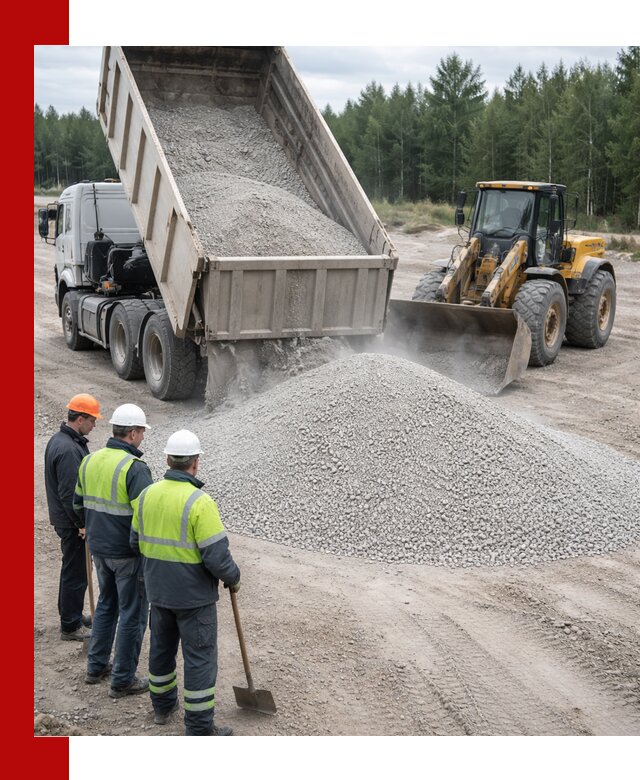 Известняковый отсев 0-5 доставка в Нижнекамске быстро и выгодно