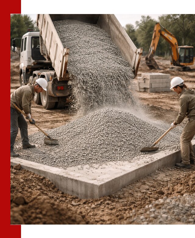 Доставка и продажа отсева для бетона в Нижнекамске