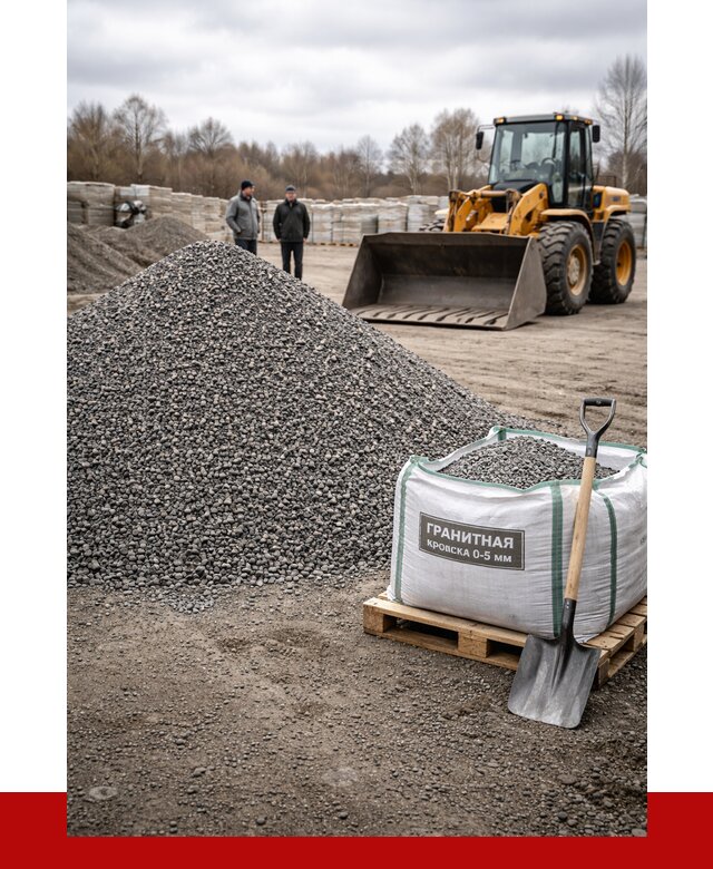 Купить гранитную крошку в Нижнекамске от 4867 р. с доставкой | ПРОНЕРУДНжм