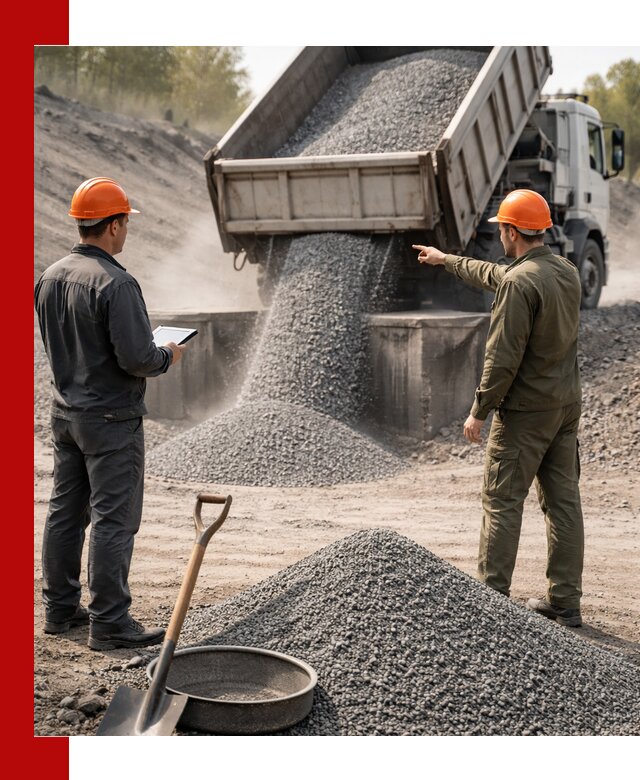 Гранитная крошка фракция 2-5 доставка в Нижнекамске