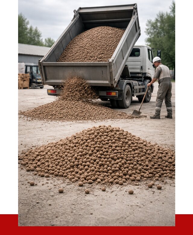 Керамзит с доставкой в Нижнекамске от 4258 р. за м3 | ПРОНЕРУДНжм