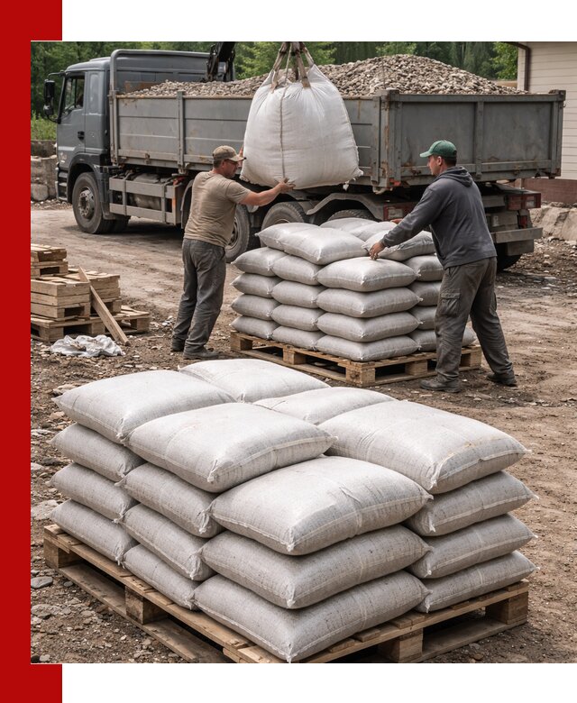 Керамзит в мешках с доставкой в Нижнекамске от компании-поставщика