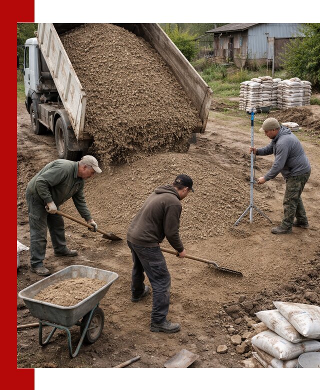 Керамзитовый песок с доставкой в Нижнекамске оптом и в розницу
