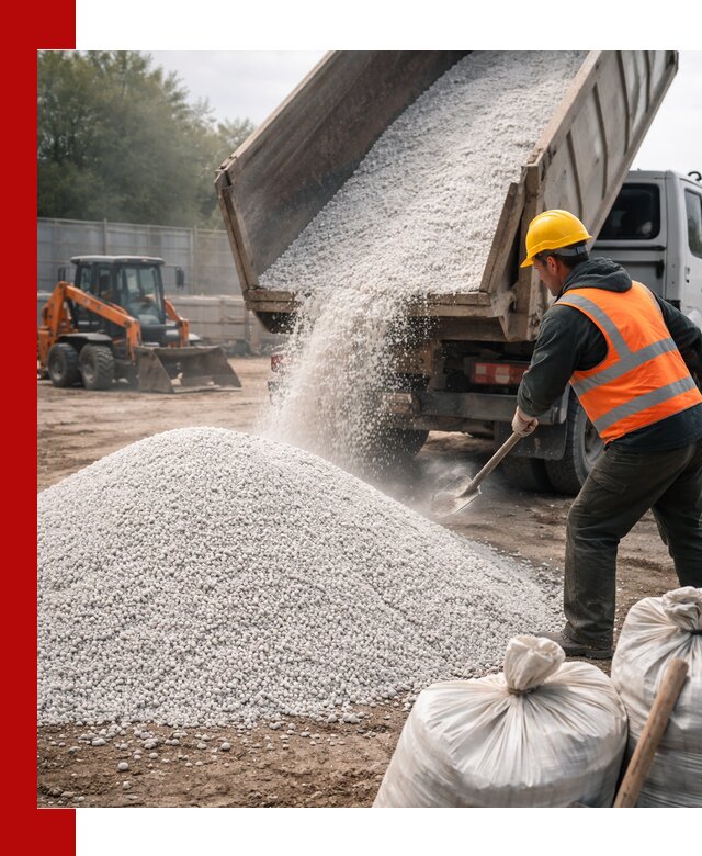 Доставка перлита вспученного в Нижнекамске оптом и в розницу