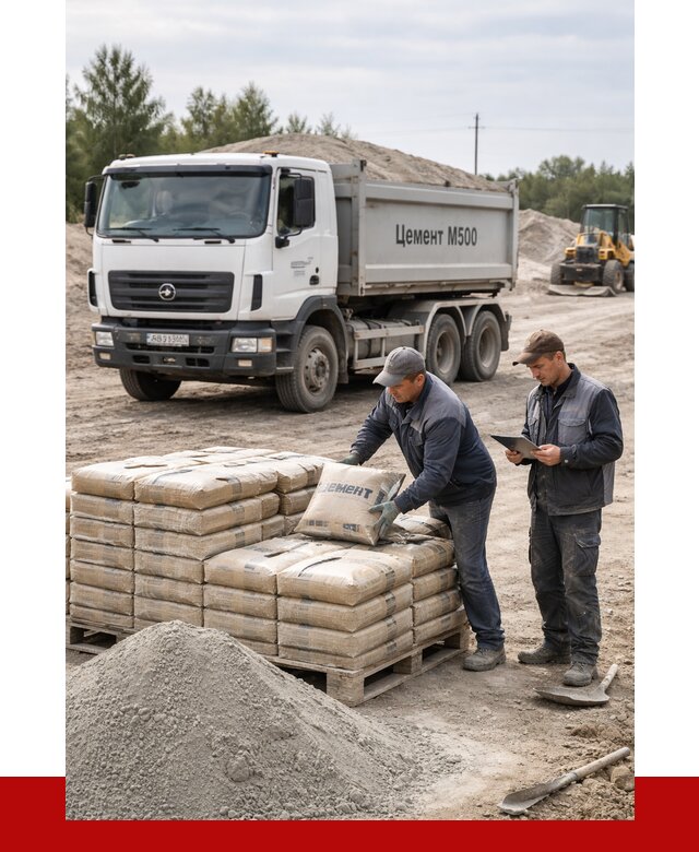 Купить цемент м500 с доставкой в Нижнекамске от 5272 р. | ПРОНЕРУДНжм