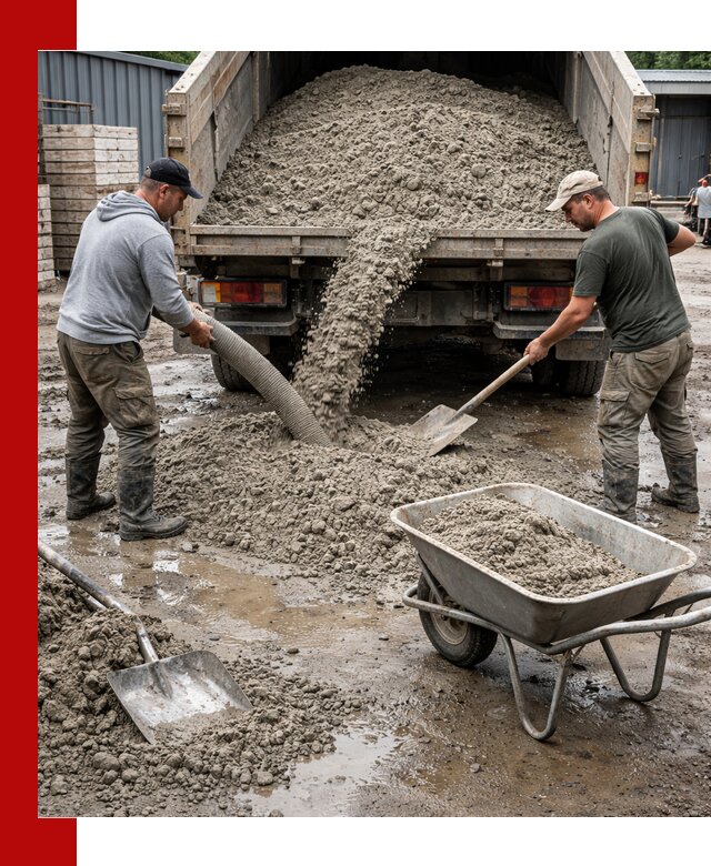 Цементно-песчаная смесь М150 доставка в Нижнекамске