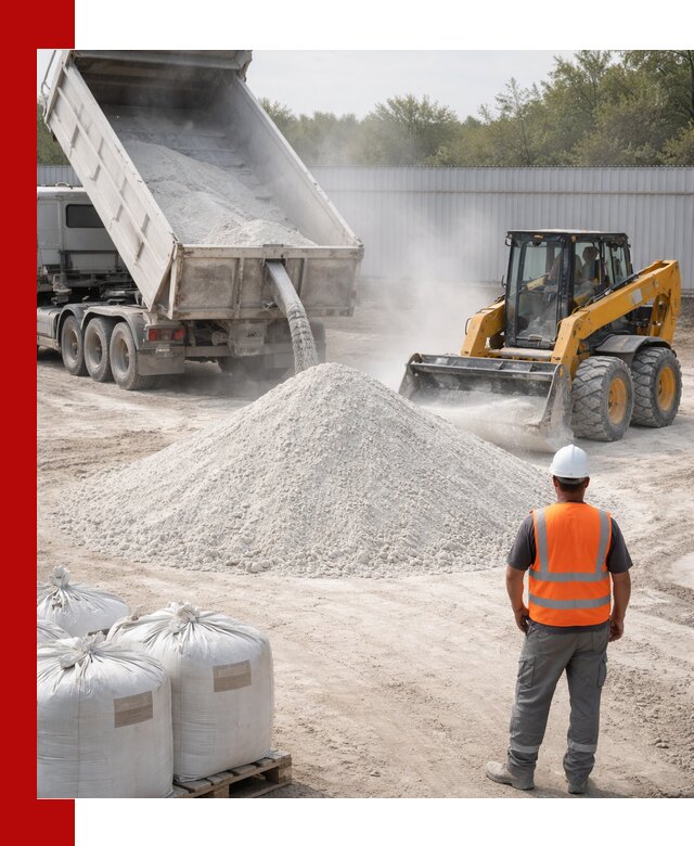 Доставка и продажа известняковой муки в Нижнекамске