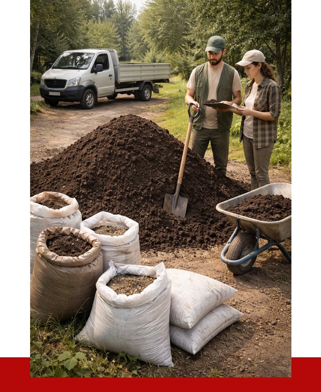 Купить грунт с доставкой в Нижнекамске от 4563 р. за м3 | ПРОНЕРУДНжм