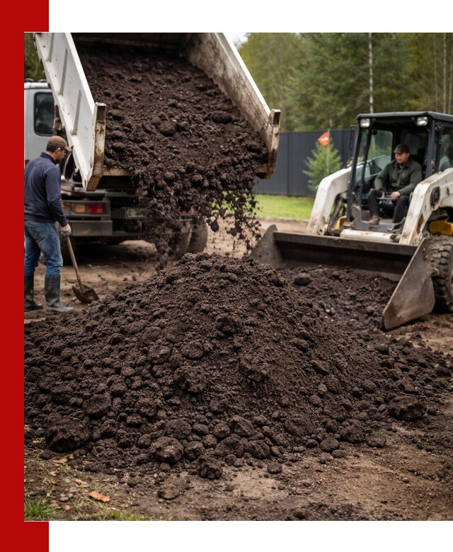 Плодородный грунт с доставкой в Нижнекамске для садов и огородов
